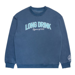 Long Drink Applique Crewneck