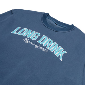 Long Drink Applique Crewneck