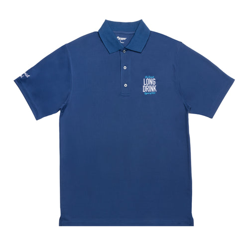 Navy Logo Golf Polo