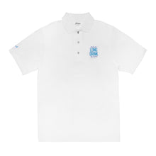 Load image into Gallery viewer, White Logo Golf Polo